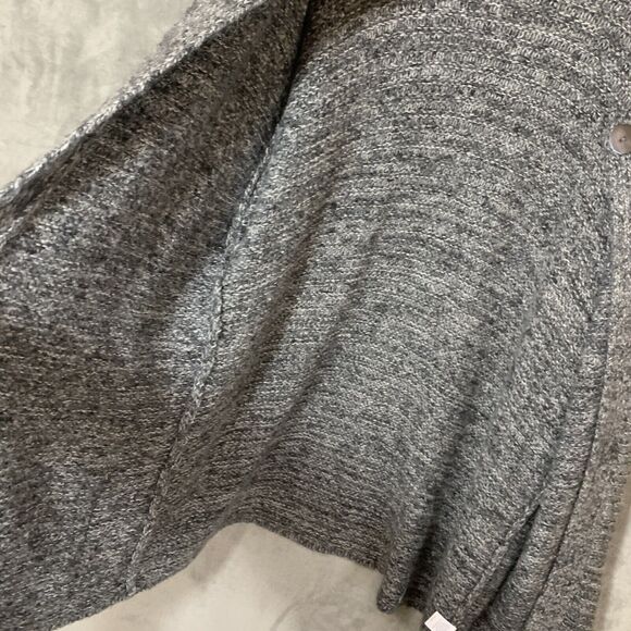 J Jill Pure Jill Chunky Knit Cottagecore Grandpa Cardigan Mohair Wool Cashmere - Picture 9 of 10